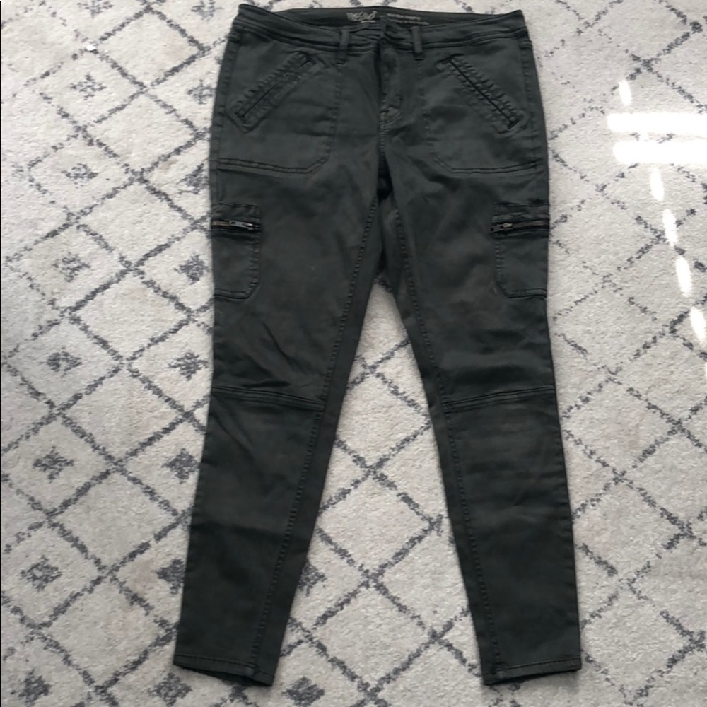 Mossimo olive green jeggings